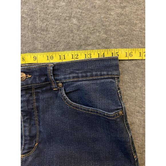 Gloria Vanderbilt Jeans Womens 10 Blue Amanda High Rise Tapered Leg Stretch - Picture 9 of 12